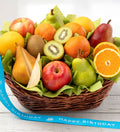 Happy Birthday Premier Orchard Fruit Gift Basket