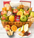 Kosher Fruit & Sweets Gift Basket