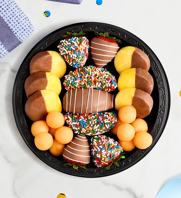 Birthday Dipped Fruit Platter
