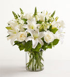 Classic All White Arrangement™ for Sympathy