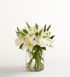 Classic All White Arrangement™ for Sympathy