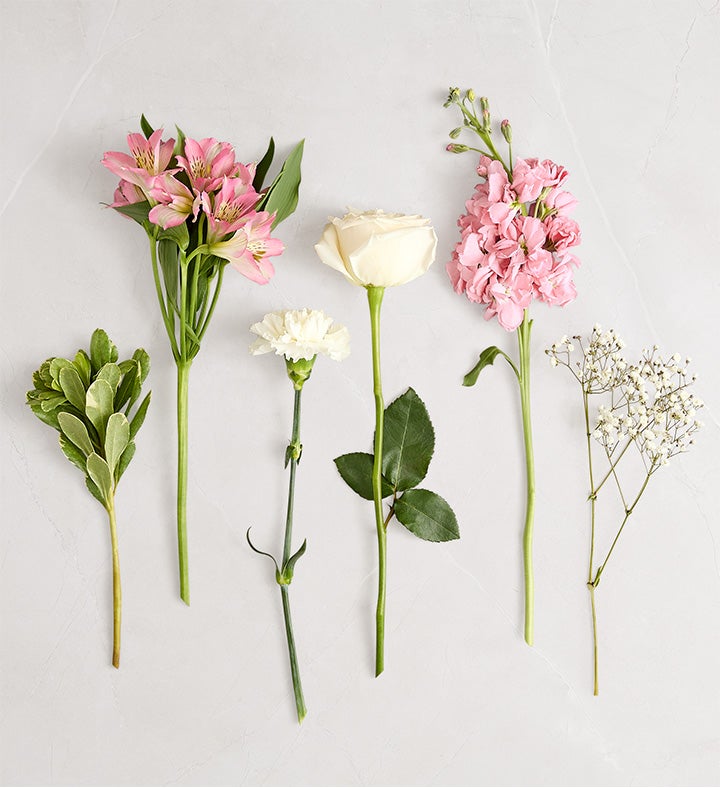 Loving Sentiments™ Pink & White