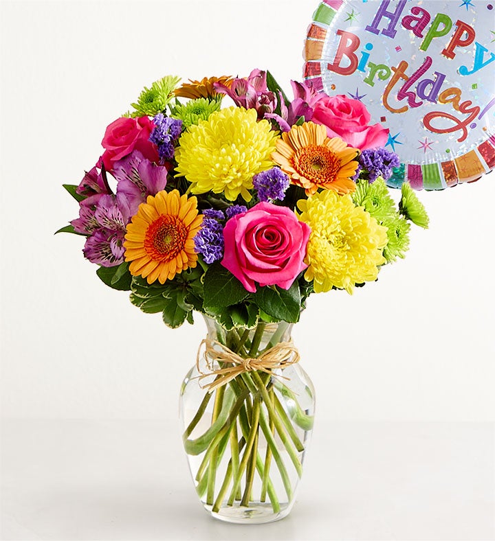 Fields of Europe® Celebration with Birthday Balloon