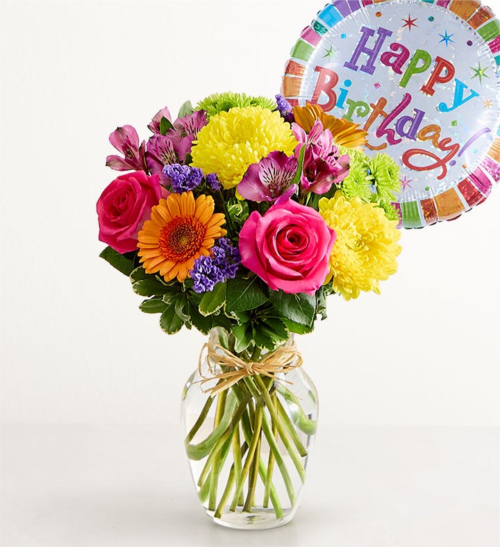 Fields of Europe® Celebration with Birthday Balloon
