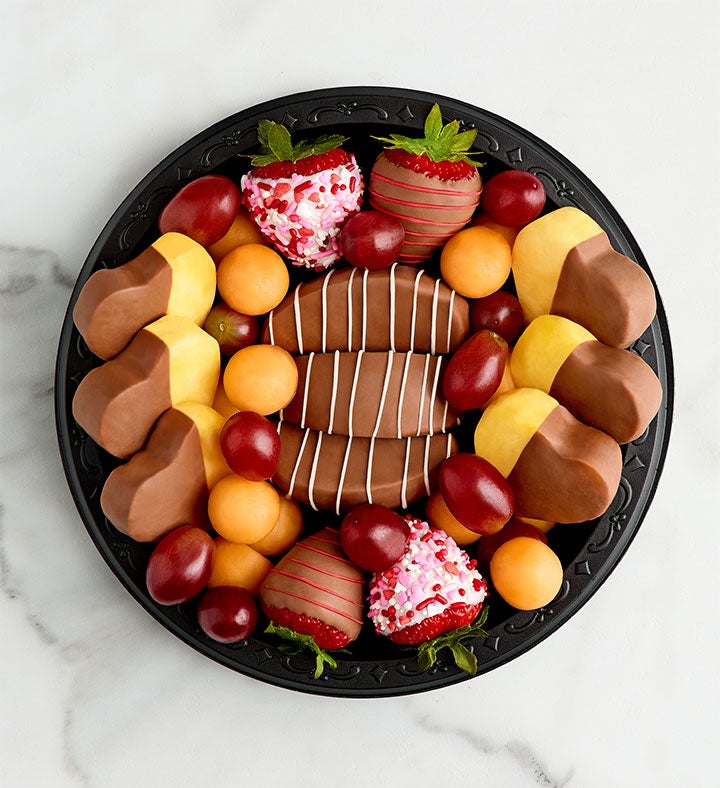 All Hearts Dipped Fruit Platter