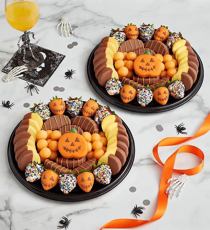 Halloween Dipped Fruit Platter