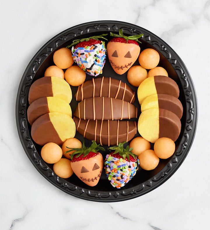 Halloween Dipped Fruit Platter