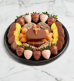 Thanksgiving Dipped Fruit Platter