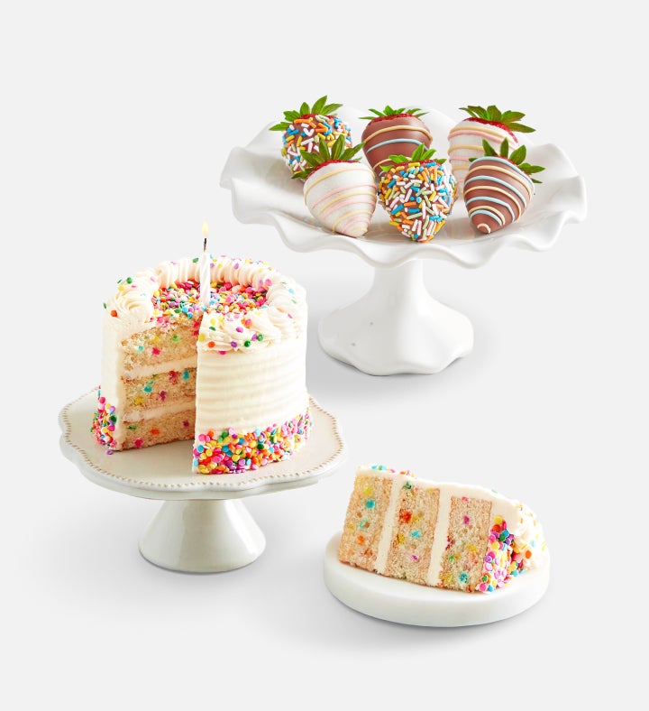 Time to Celebrate Birthday Cake™ with Birthday Strawberries