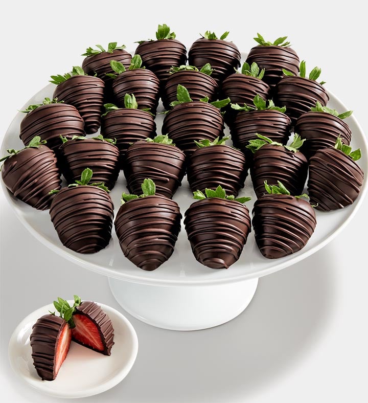 Artisan Belgian Milk & Dark Chocolate Strawberries