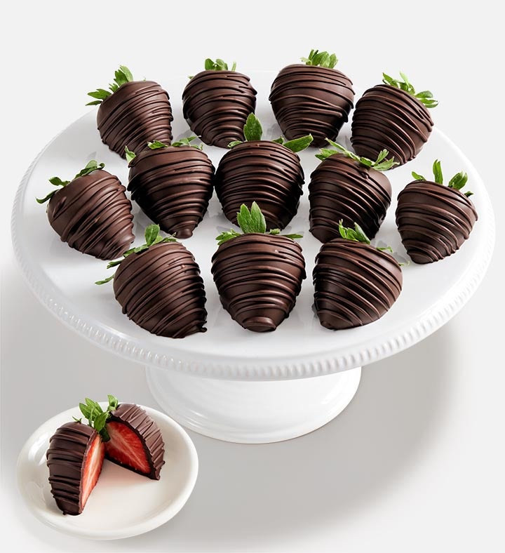 Artisan Belgian Milk & Dark Chocolate Strawberries