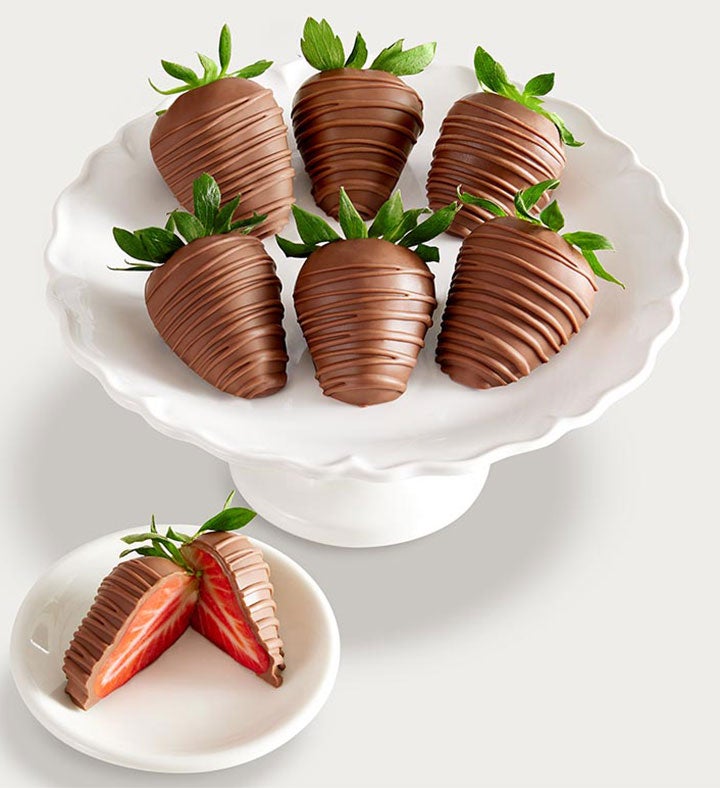 Artisan Belgian All Milk Chocolate Strawberries