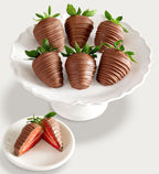 Artisan Belgian All Milk Chocolate Strawberries