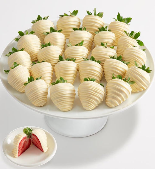 Artisan Belgian White Chocolate Strawberries