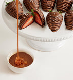 Caramel Sea Salt Artisan Belgian Chocolate Strawberries