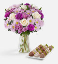 Lavender Garden & Strawberries for Sympathy