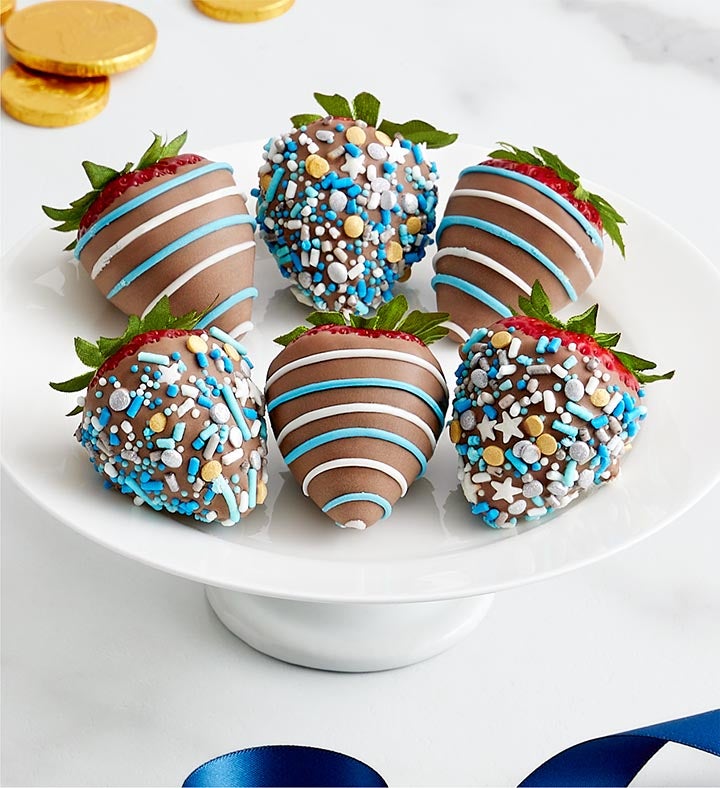 Chocolate Covered Strawberries for Hanukkah™