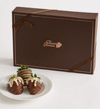 Sundae Scoops Artisan Belgian Chocolate Strawberries