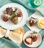 Sundae Scoops Artisan Belgian Chocolate Strawberries
