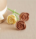 Fleur De Chocolate® Belgian Chocolate Roses - Classic Milk & White