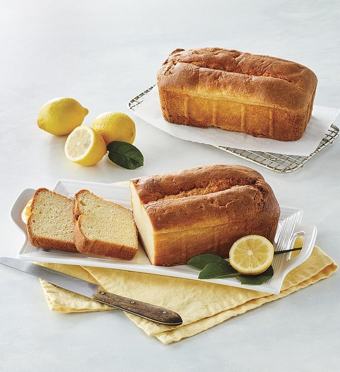 Gluten-Free Lemon Pound Cake Duo