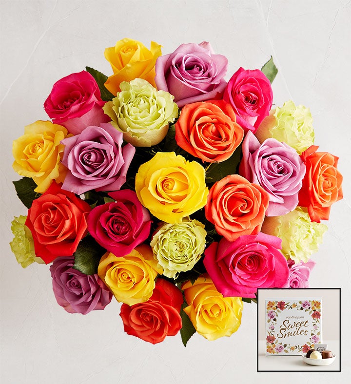 Two Dozen Assorted Roses