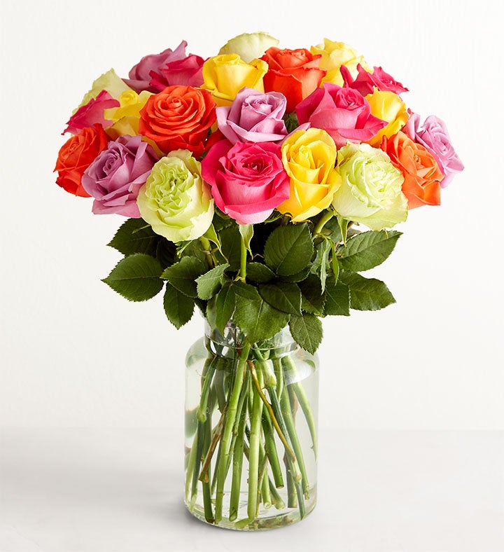 Two Dozen Assorted Roses
