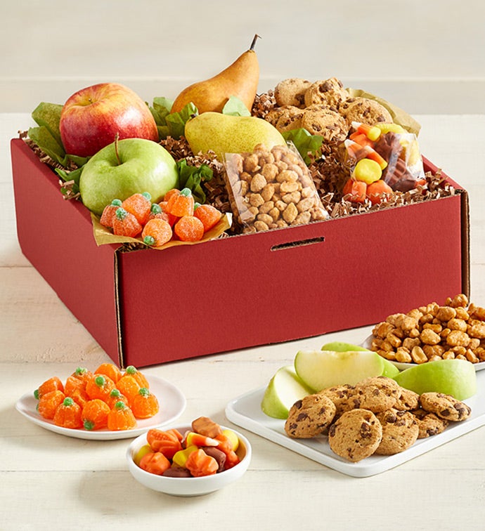 Autumn Harvest Fruit & Sweets Box