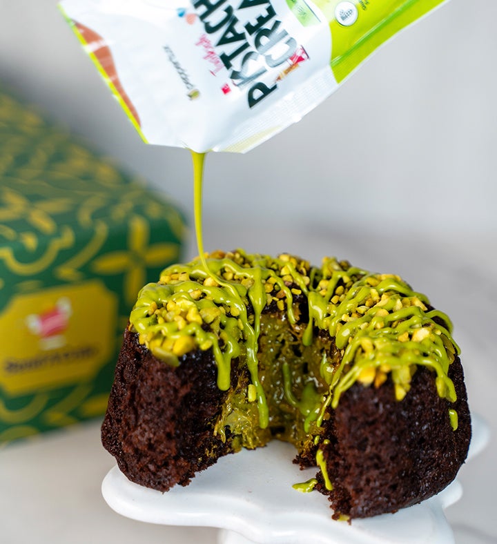 Dubai Chocolate Cake Duo